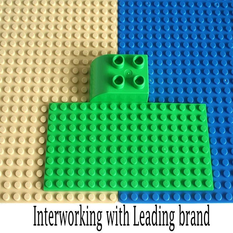 Base Plate 32*32 16X32 16X16 Dots Building Blocks Baseplate DIY Plastic Plate Classic Brick Accessories Kids Toy