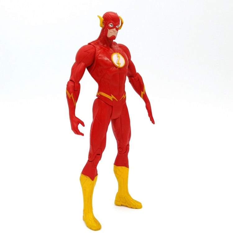7 style Batman Superman Green Lantern Wonders Woman Anime Figur Aquamans Flashs Anime Figur about 18cm High with Movable Joints