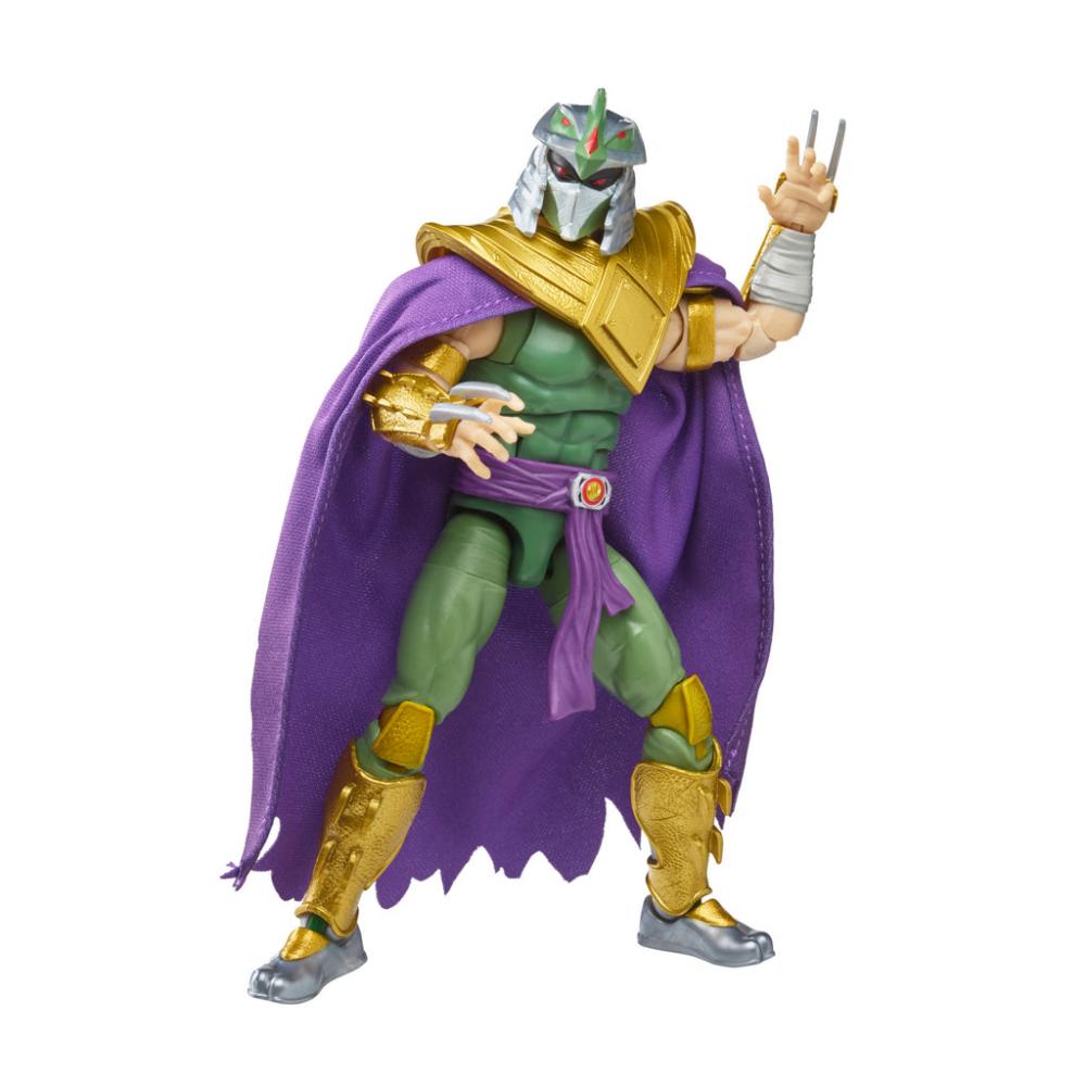 Original Power Rangers X Teenage Mutant Ninja Turtles Lightning Collection Morphed Shredder 6" Action Figure Collection Model