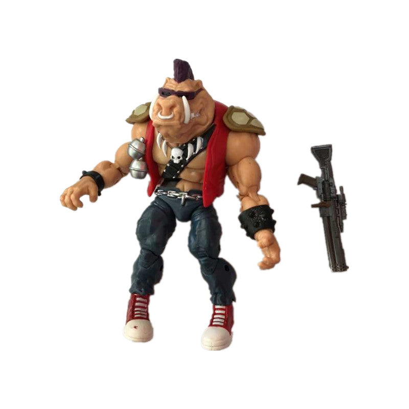 Teenage Mutant Ninja Turtles PVC Model Figures Anime Action Bull head Pork noodles Shredder Genuine bulk cargo Toys Gift