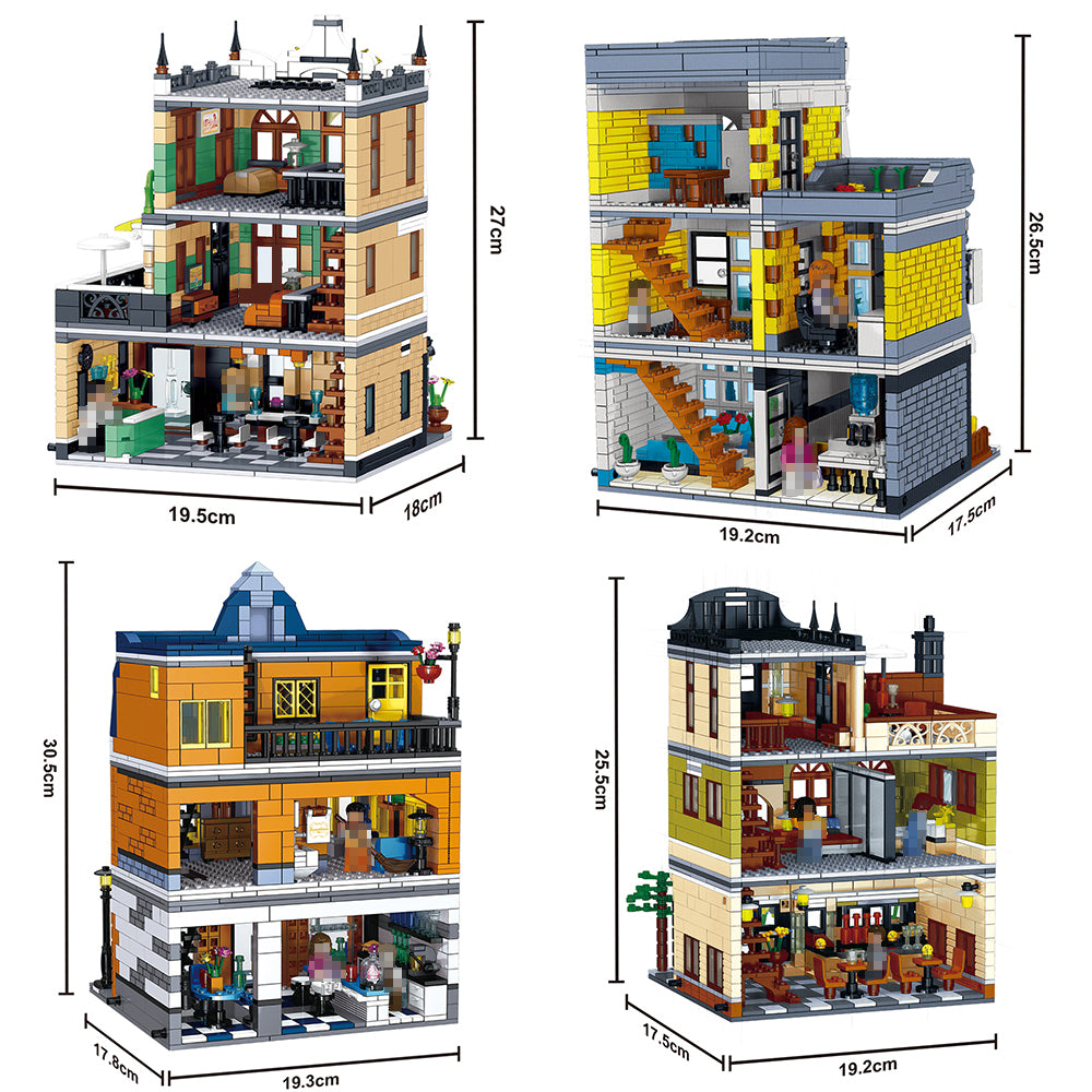 Creative Architecture City Street Building Blocks