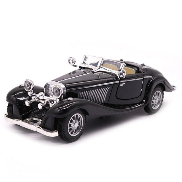 Bobora Alloy Classic Cars Children's Car Ornaments Vintage Car Model