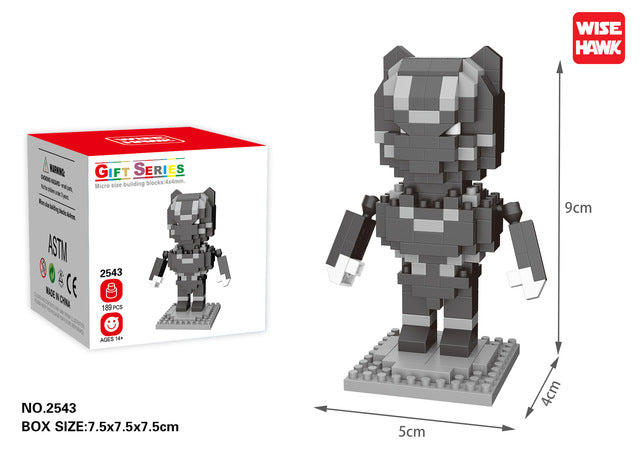 Disney Movie building blocks Bricks assembly Spiderman Ant-Man Venom Captain Anime Mini Action Figures Heads Toys kids Gifts