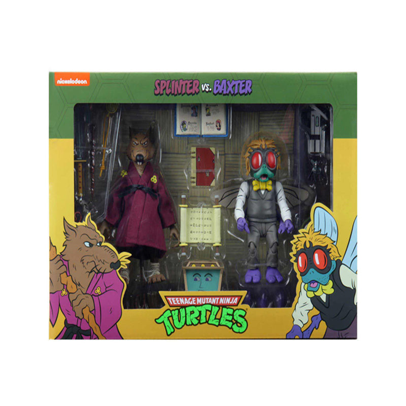 Teenage Mutant Ninja Turtles PVC Model Zarax Zork Splinter MICHELANGELO DONATELLO Action Figures Collection Toy Gift
