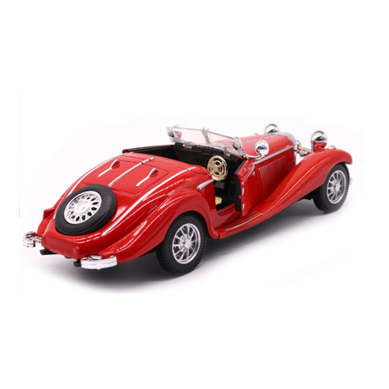 Bobora Alloy Classic Cars Children's Car Ornaments Vintage Car Model
