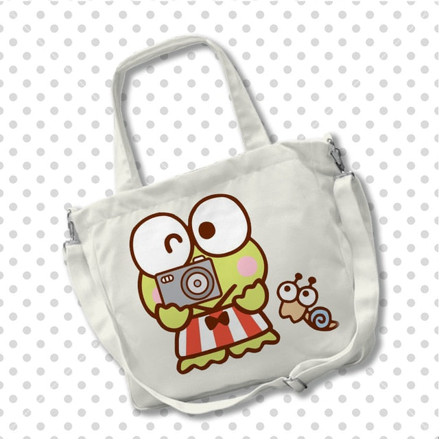 Kerokero Keroppi Character Hand Bags