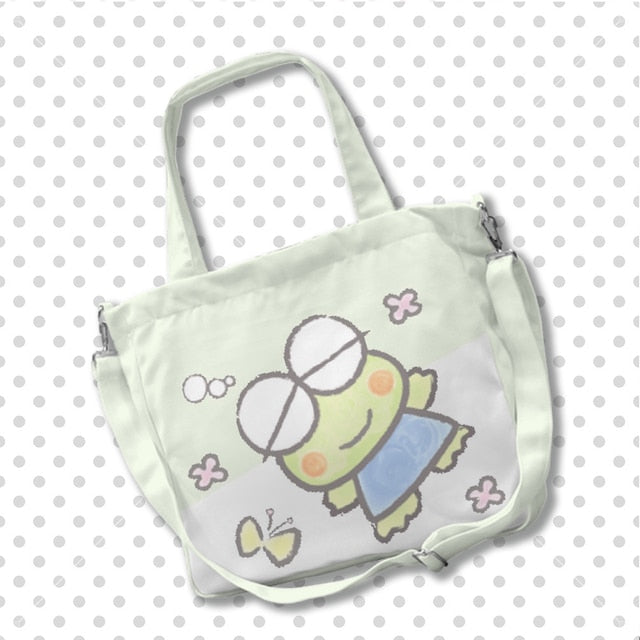 Kerokero Keroppi Character Hand Bags