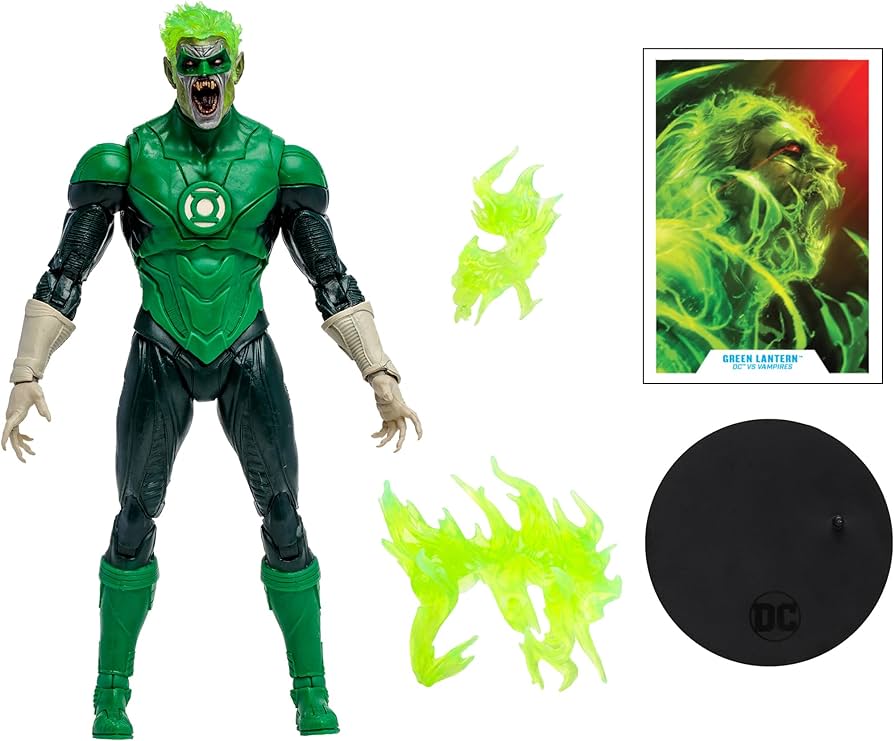 Green Lantern Vampire Action Figure