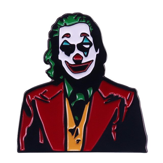 Joker Enamel Pins