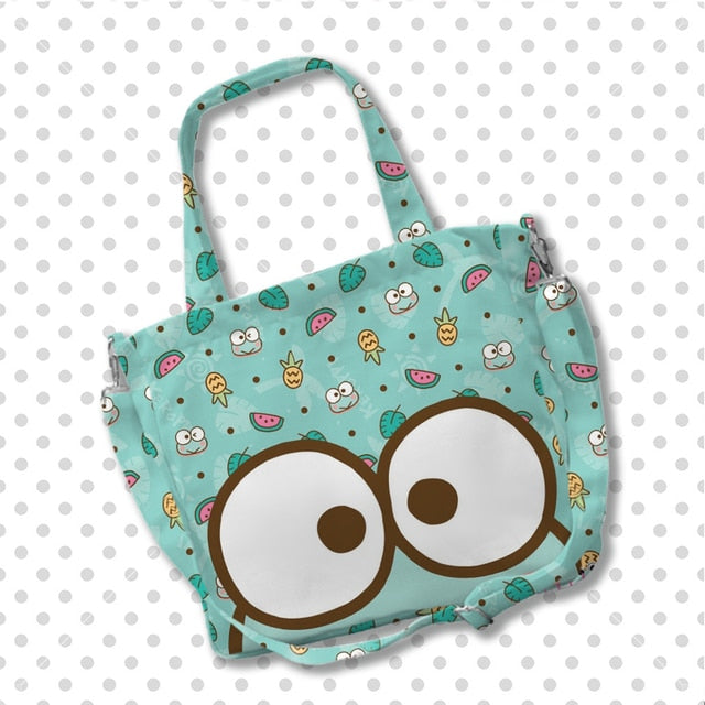 Kerokero Keroppi Character Hand Bags