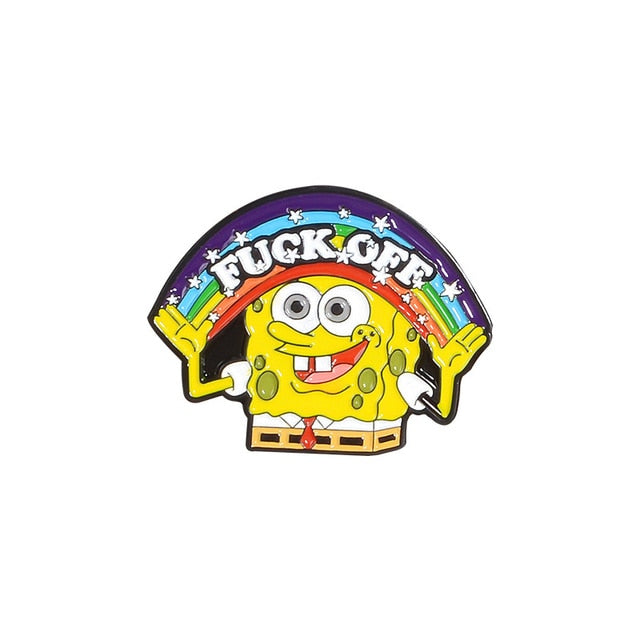 Sponge Bob Enamel Pins