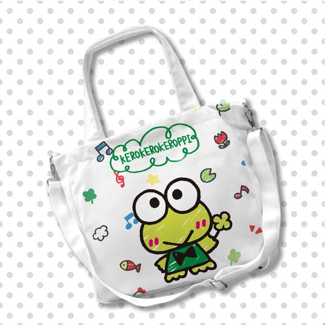 Kerokero Keroppi Character Hand Bags