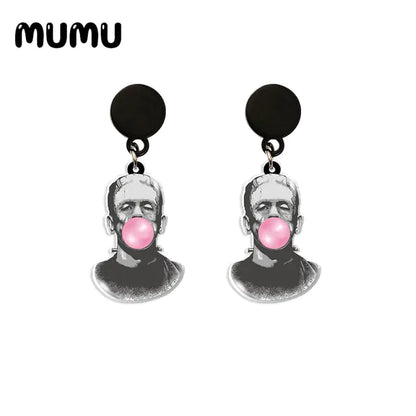 Frankenstein Earrings