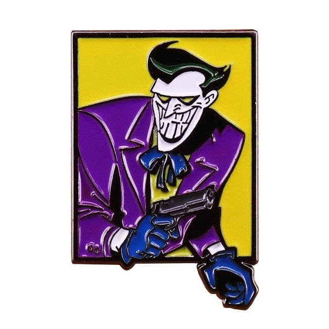 Joker Enamel Pins