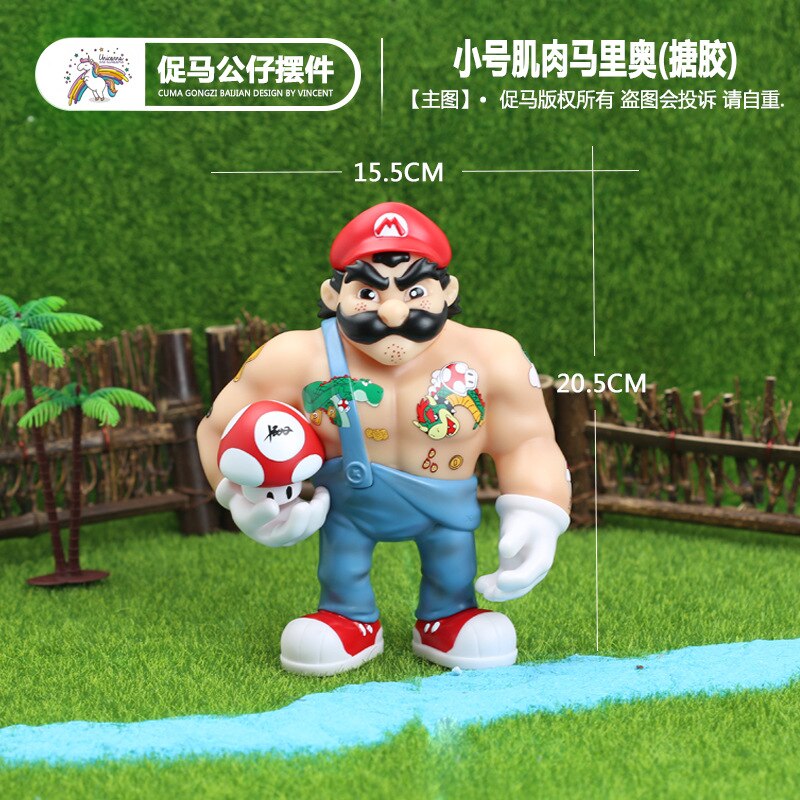 Super Mario Muscle Mario Action Figure