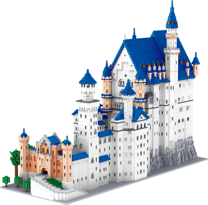 Neuschwanstein Castle Princess Building Blocks Kit