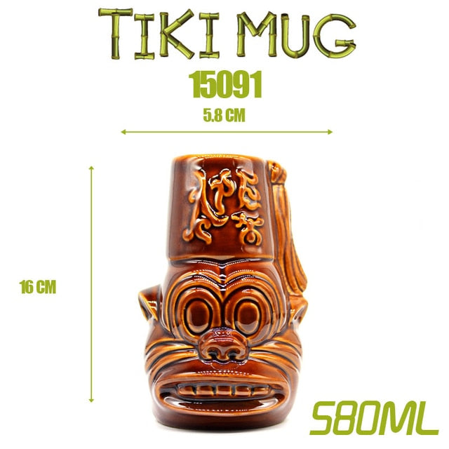 Wacky Assortment of Tiki Bar Mugs