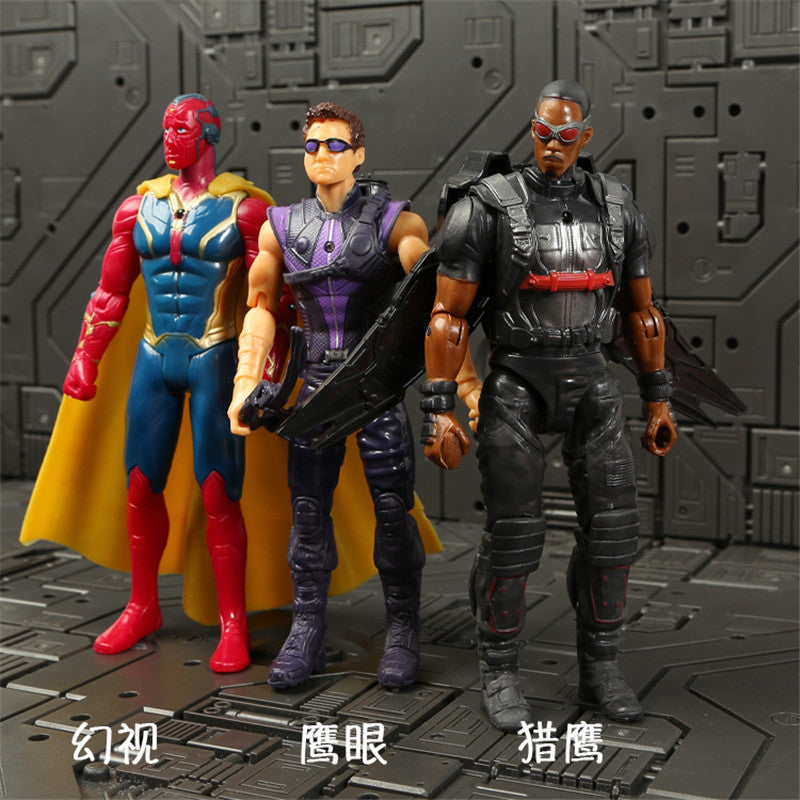 Marvel Avengers 3 infinity war Movie Anime Black Panther Spiderman Captain America hulk Ironman thor Action Figure Toys