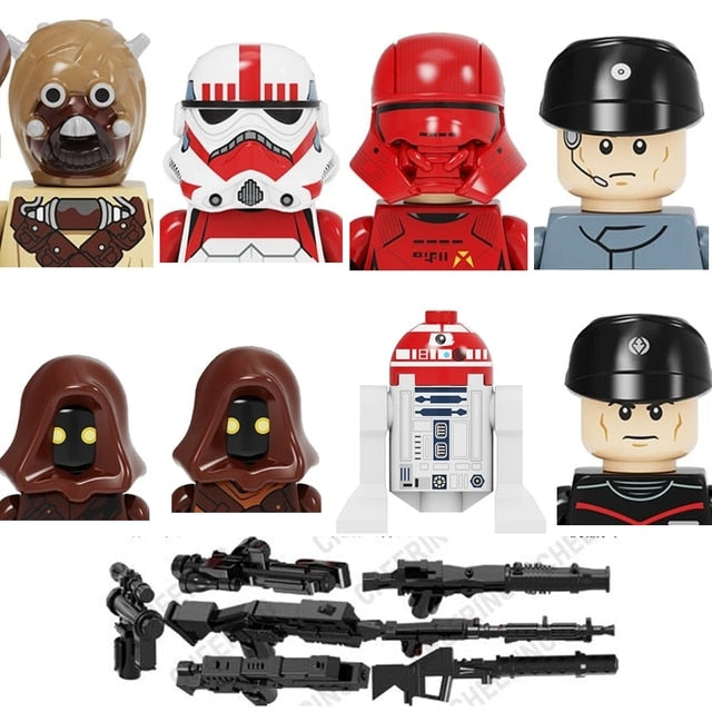 Star Wars Action Figures Block Bricks