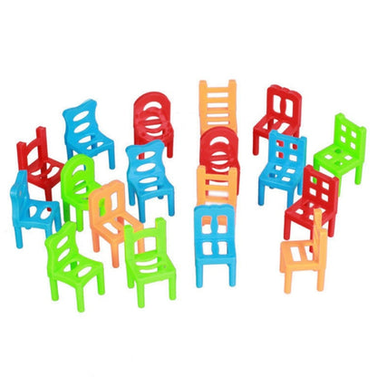 Balance Chairs Stacking Board Game