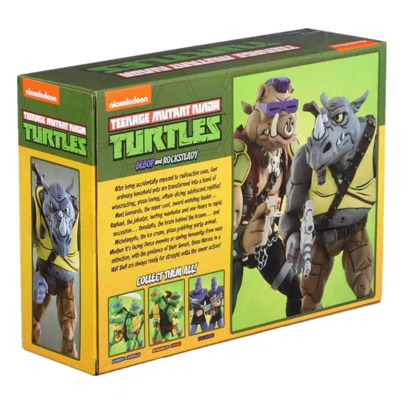 Teenage Mutant Ninja Turtles Bebop and Rocksteady Action Figure Set