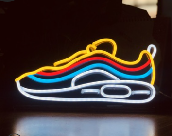 Sports Shoes LED Neon Light Sign