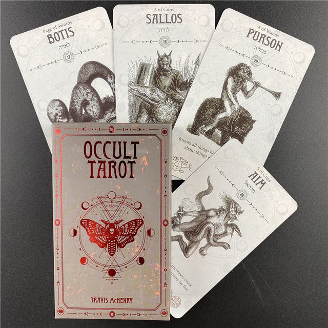 Occult Tarot Cards English Version