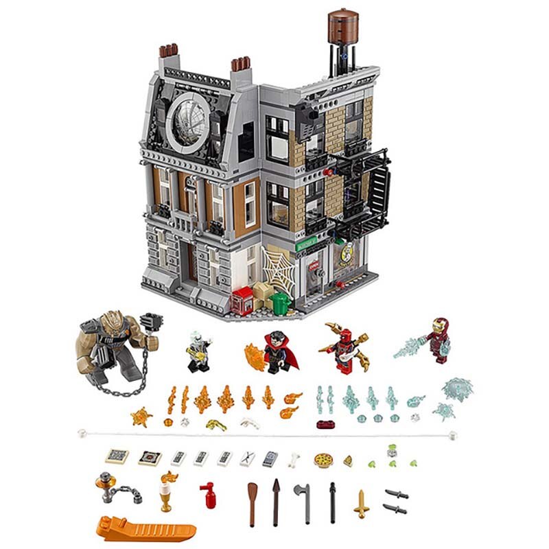 Doctor Strange Lair Action Scene Building Blocks