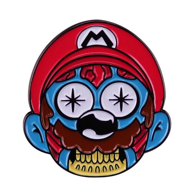 Super Mario Lapel Pins