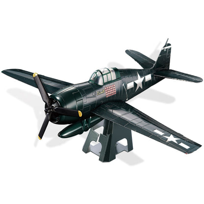 GRUMMAN F6F HELLCAT 3D Metal Puzzle  Model Kit