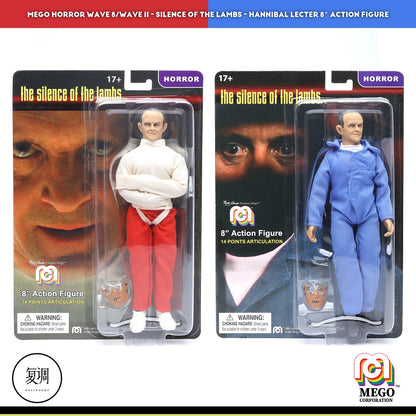 Mego Silence of The Lambs Hannibal Action Figures