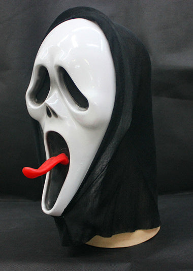 Horror Mask Death Is Coming Scream Mask Halloween Ghost Festival Ghost Face Mask