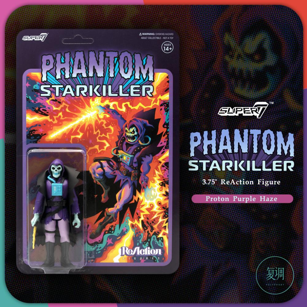 Super7 Phantom Starkiller Proton Purple Haze Action Figure