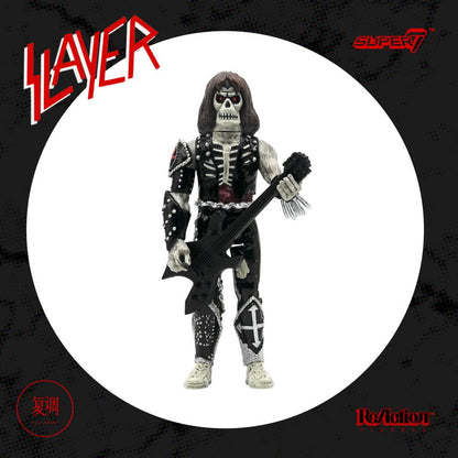 Super7 Slayer Metal Rock Band Fiend Skeleton Action Figure