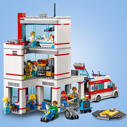 City Series Hospital Building Blocks