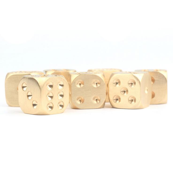 Brass dice