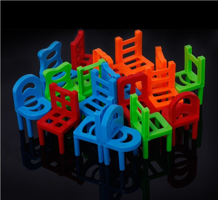 Balance Chairs Stacking Board Game