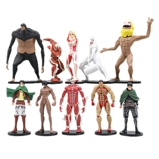 Attack On Titan Action Figures Set