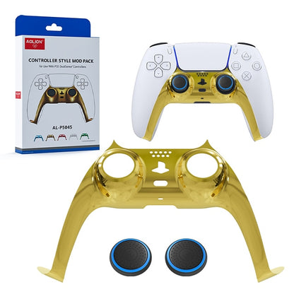 Metallic Coated Replacement Panel for PS5 Controller