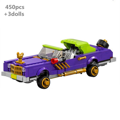 Jokers Lowrider Convertible Car Building Blocks Model Kit