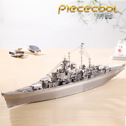 Bismarck Battleship Metal Model Kit