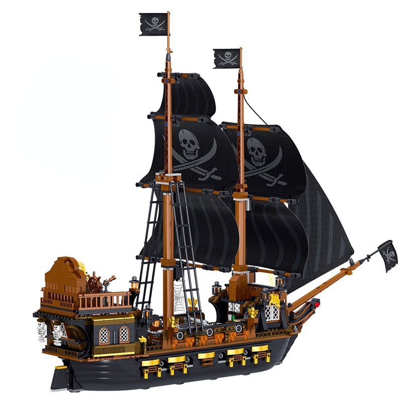 Pirate Ships Model Building Bricks