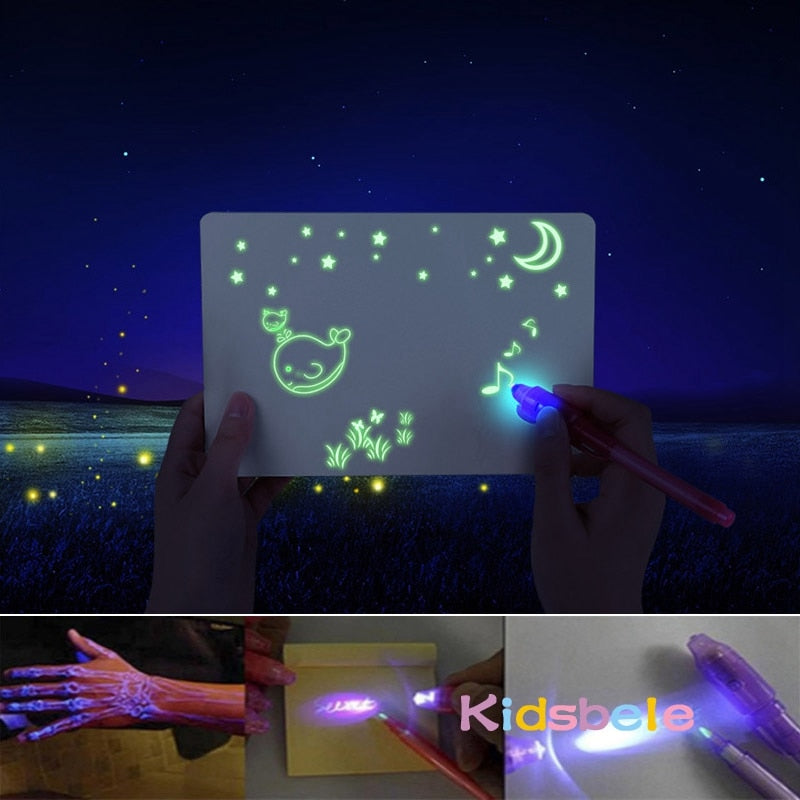 Draw with Light Big Size Illuminate Drawing Board