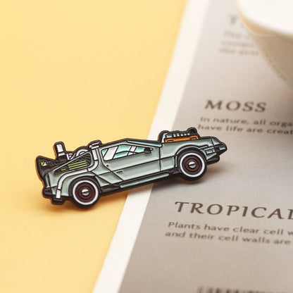 Back To The Future Enamel Pin