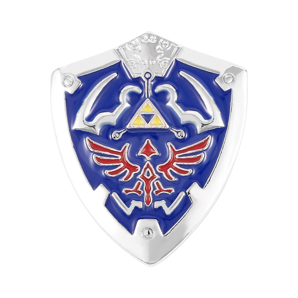 The Legend of Zelda Blue Shield Enamel Pin