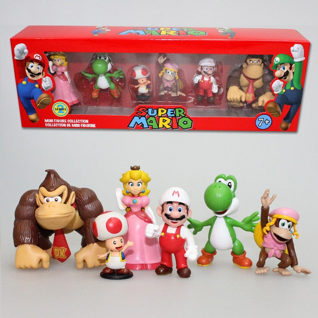 Super Mario Bros PVC Action Figure Toys