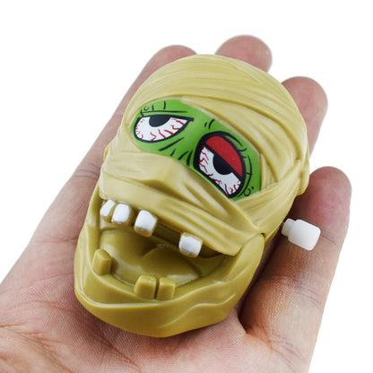 Wind Up Crawling Mummy Zombie Head