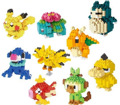 Pokemon Character Building Blocks