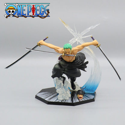 One Piece Banpresto Anime Roronoa Zoro Standing Ver. PVC Action Figure Collection Model Toys Kids Gifts 10CM