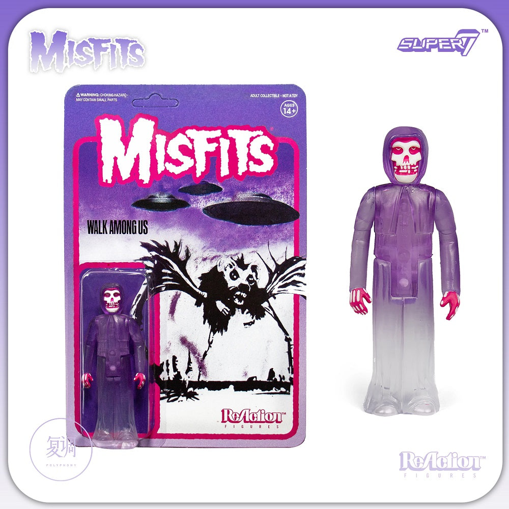 Super7 The Misfits Fiend Skeleton Action Figures